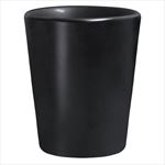 DX8519 2 Oz. Black Matte Ceramic Shot Glass With Full Color Custom Imprint
